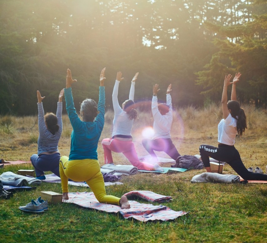 Yoga retreats in the UK
