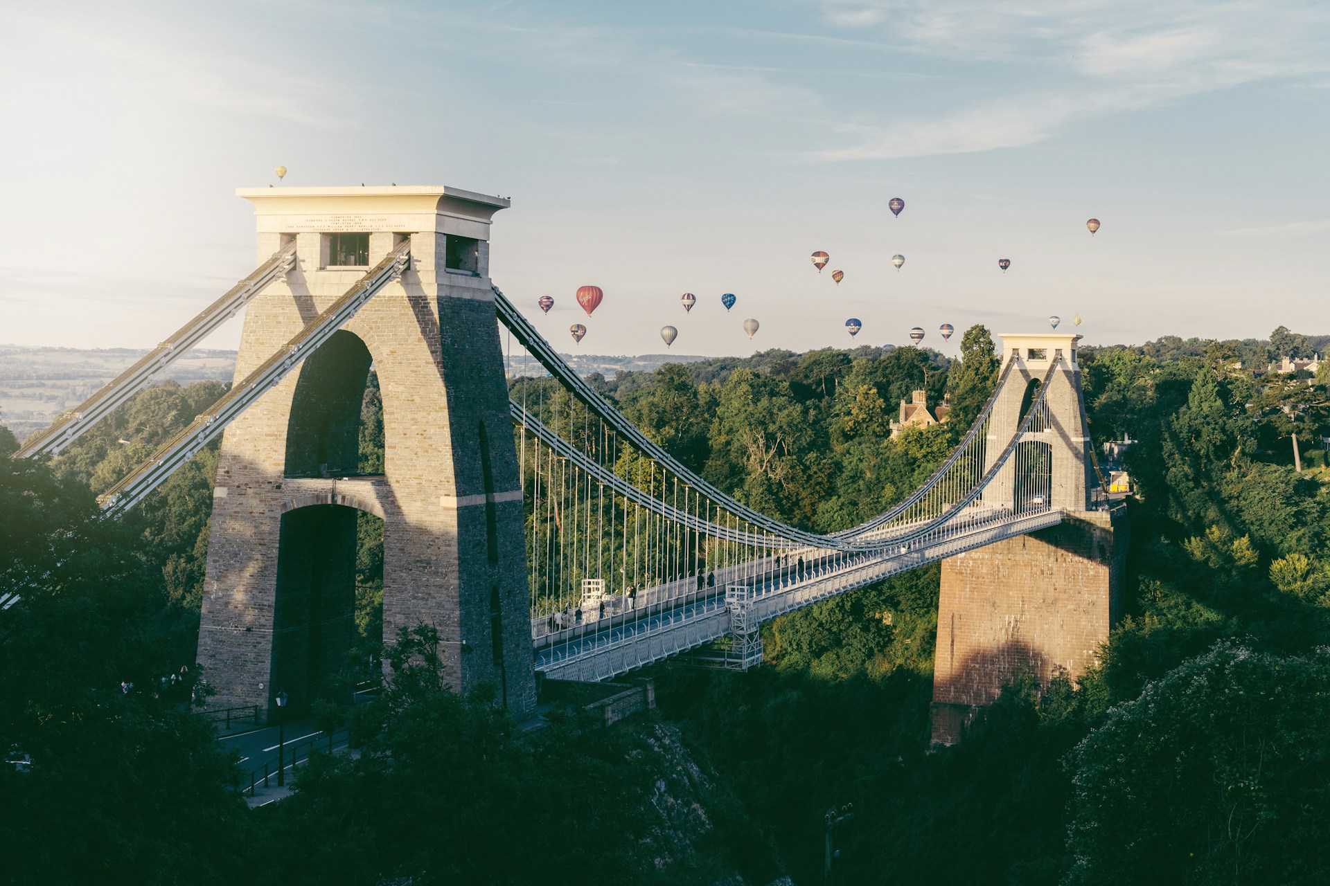 Our Bristol Party Houses are the perfect base for visiting the famous Suspension Bridge