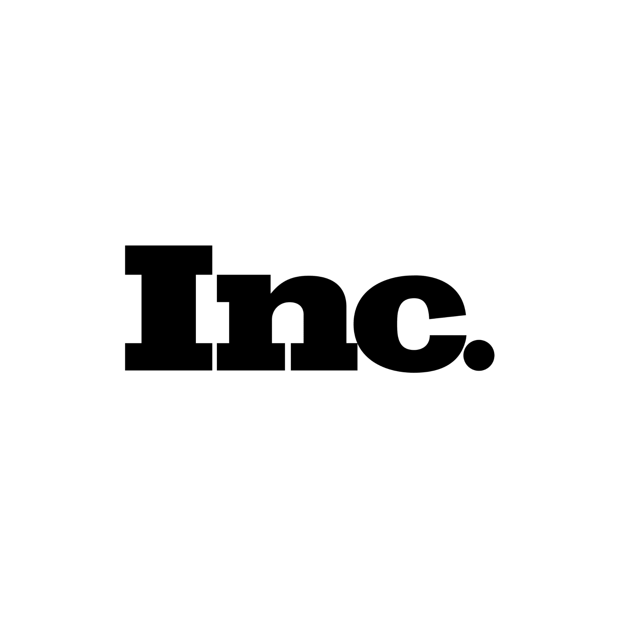 Inc Logo Inc. logo, featuring Party Houses corporate retreats research